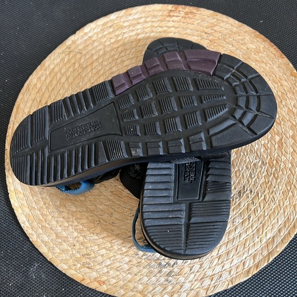 Merrell Outdoor Slides Strap Velcro Sandals Size 10 - Picture 13 of 14